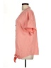 Unbranded Pink Short Sleeve Blouse Size L - photo 5