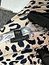 Ann Taylor Animal Print Tan Long Sleeve Blouse Size L - photo 7