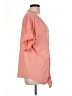 Unbranded Pink Short Sleeve Blouse Size L - photo 4
