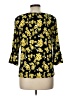 MICHAEL Michael Kors Yellow 3/4 Sleeve Blouse Size L - photo 2