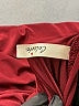 Celeste Solid Burgundy Casual Dress Size S - photo 7