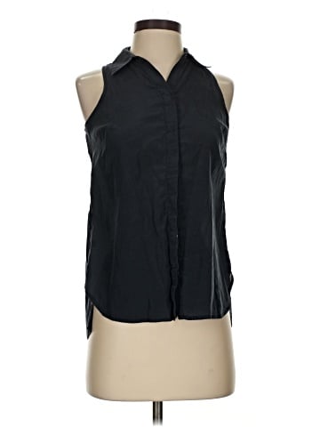 Ann Taylor Sleeveless Button-Down Shirt (view 1)