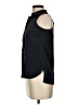 Ann Taylor Black Sleeveless Button-Down Shirt Size 0 - photo 5