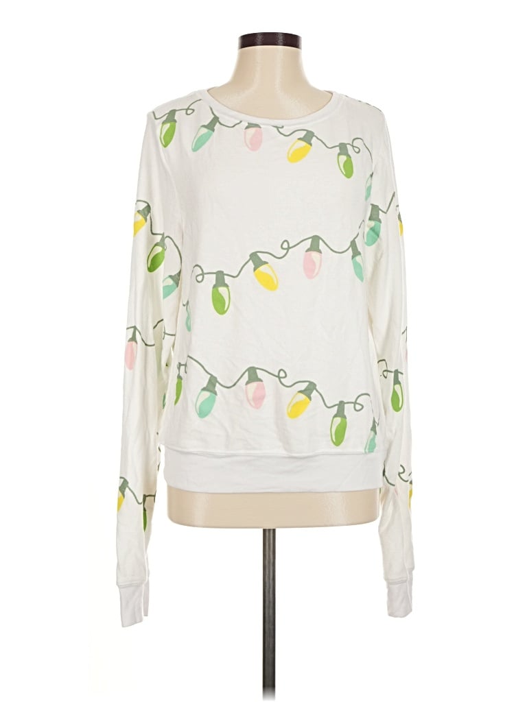 Pre-owned Wildfox Sweatshirt In White