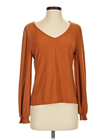 J.Crew Factory Store Long Sleeve Blouse (view 1)