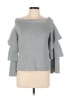 Endless Rose Gray Pullover Sweater Size L - photo 1