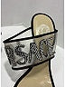 Versace Silver Black Sandals Size EU (IT) 36 1/2 / US 6 1/2 - photo 5
