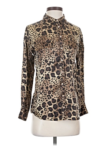 LINE Long Sleeve Blouse (view 1)