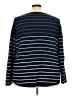 Croft & Barrow 100% Acrylic Stripes Blue Pullover Sweater Size 3X - photo 2