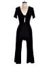 Express Solid Black Jumpsuit Size XS - photo 1