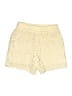 Rebellion 100% Cotton Ivory Shorts Size S - photo 1