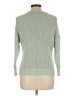 Ann Taylor LOFT 100% Cotton Green Pullover Sweater Size L - photo 2