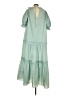 Acler 100% Polyester Green Casual Dress Size 4 - photo 2