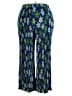 Target 100% Polyester Print Blue Casual Pants Size XL - photo 2