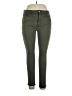 Express Solid Green Jeans Size 34 waist - photo 1