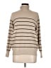 Universal Standard Stripes Tan Turtleneck Sweater Size 6 - 8 - photo 1