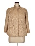 Susan Bristol 100% Polyester Paisley Tan Coat Size M - photo 1