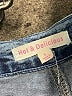 Hot & Delicious Tie-dye Blue Jeans Size L - photo 7