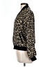 Stella & Dot Animal Print Gold Jacket Size L - photo 5