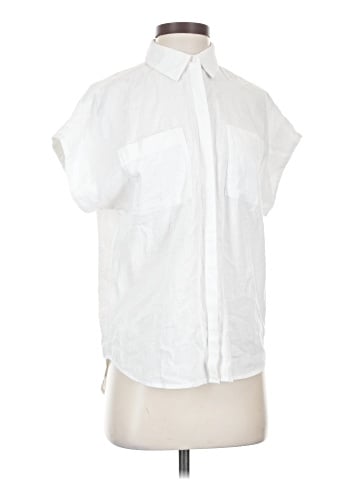 Caslon Short Sleeve Button-Down Shirt (view 1)
