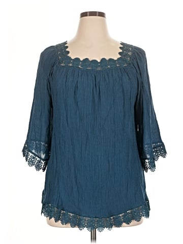 Zac & Rachel 3/4 Sleeve Blouse (view 1)