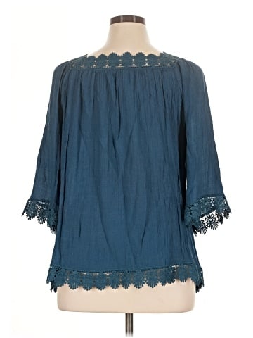 Zac & Rachel 3/4 Sleeve Blouse (view 2)