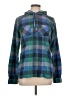 Mountain Hardwear Plaid Blue Sweatshirt Size L - photo 1