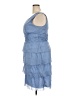 Talbots Blue Cocktail Dress Size 18 - photo 5