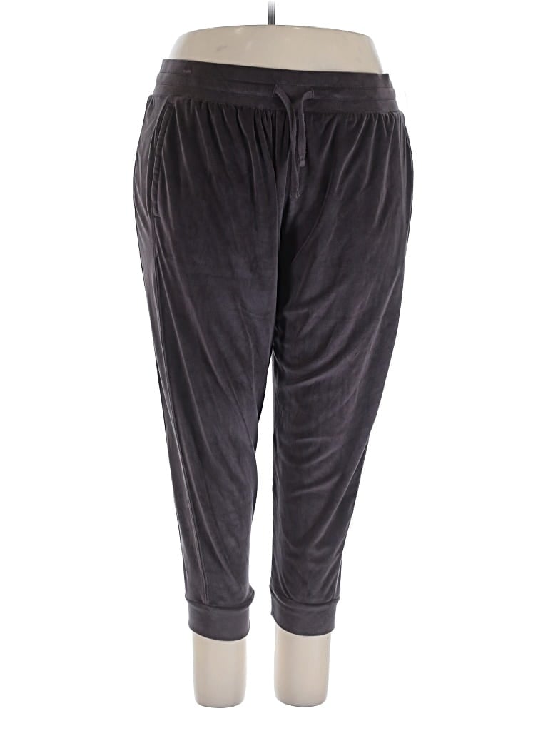 Pre-owned Terra & Sky Casual Pants In Gray