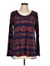 Lularoe Blue Long Sleeve Top Size L - photo 1