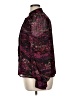 CeCe 100% Polyester Floral Burgundy Long Sleeve Blouse Size XL - photo 5