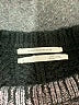 By Anthropologie Metallic Black Pullover Sweater Size M - photo 7