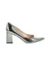 Marc Fisher Metallic Silver Heels Size 10 - photo 1