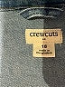 Crewcuts Outlet Blue Denim Jacket Size 16 - photo 3