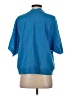Two Bees Cashmere Blue Wool Cardigan Size S - photo 2