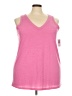 Torrid Solid Pink Tank Top Size 3X Plus (3) - photo 1