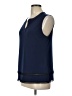 41Hawthorn Blue Sleeveless Blouse Size L - photo 5