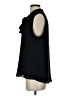 DR2 100% Polyester Black Sleeveless Blouse Size S - photo 5