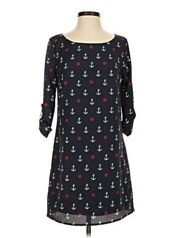 Pink Owl Casual Dress (view 1)