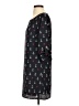Pink Owl 100% Polyester Print Black Casual Dress Size S - photo 5
