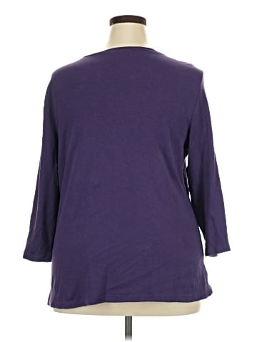 Karen Scott 3/4 Sleeve T-Shirt (view 2)