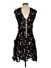 Unbranded 100% Polyester Black Cocktail Dress Size S - photo 2