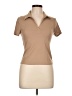 Moa Moa Tan Short Sleeve Top Size L - photo 1