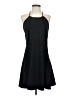 Zara Basic Solid Black Cocktail Dress Size S - photo 1