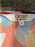 Crosby 100% Polyester Blue Short Sleeve Blouse Size S - photo 7