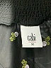 CAbi 100% Polyester Stars Black Long Sleeve Blouse Size XS - photo 7