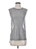 Painted Threads Silver Sleeveless Top Size XS - photo 1