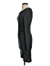 Leith Solid Gray Casual Dress Size XS - photo 5