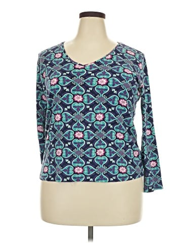 Jones New York 3/4 Sleeve T-Shirt (view 1)