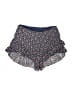 Orange Creek 100% Polyester Floral Blue Shorts Size M - photo 1